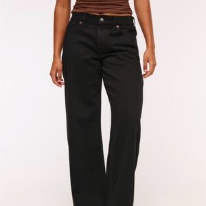 Abercrombie & Fitch Liw Rise Ultra Loose Curve Love